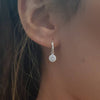 Sterling Silver Hoop Dangle Earrings, online jewellery shop in South Africa