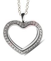 Heart Floating Locket Necklace online store in South Africa