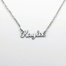 JBSA6Ns - Personalized Stainless Steel Name Necklace - Small size
