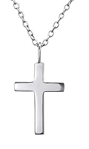 Jeru - 925 Sterling Silver Cross Necklace