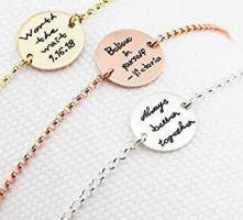 925 Sterling Silver / Gold / Rose Gold Personalized