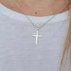 Silver Cross necklace