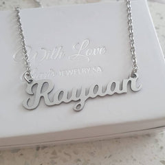 Stainless Steel name necklace