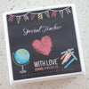 G70 - Live Love Teach, Teachers Gift Necklace in gift, Stainless Steel