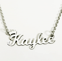 JBSA6NC - Personalized Stainless Steel Crown Name Necklace