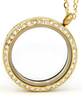 Buy Gold floating locket necklace online shop in South Africa