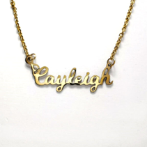 JBSA6INFG - Personalized Gold Stainless Steel Name Necklace with Infinity Symbol