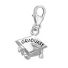 graduate graduation gift charm for bracelet