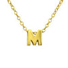 Gold initial letter necklace online shop in South Africa