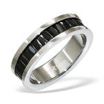 Orlando - Men's Stainless Steel Band Ring