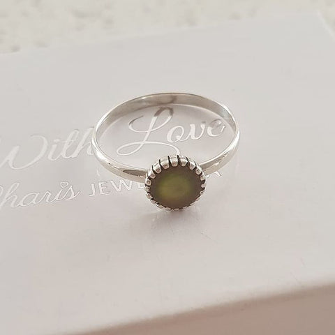 Mae 925 Sterling Silver Colour Changing Mood Ring