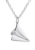 Sterling Silver paper plane necklace online South africa