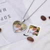 personalized engraved photo necklace