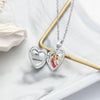 CNE103621 - 925 Sterling Silver Personalized Photo Locket Necklace