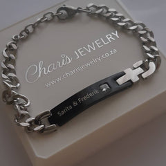 buy Personalized couples names bracelet, online shop in South Africa