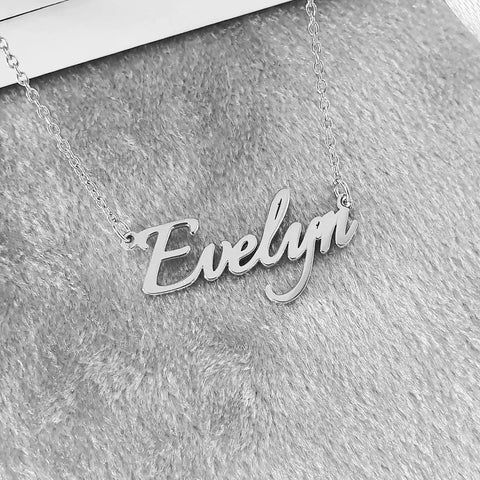 CNE103473 - 925 Sterling Silver Personalized Name Necklace