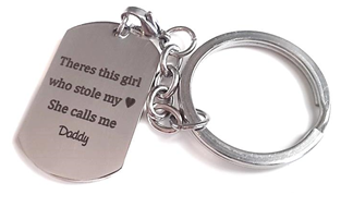 Stainless Steel Personalized Wording