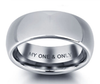 CRI101915 Tungsten Steel Personalized Men's Ring