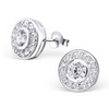 Silver cz earrings online shop in South Africa