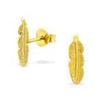 Gold leaf earrings online shop in South Africa
