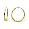 Gold Round Hoop earrings online shop in South Africa