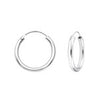 sterling silver thick hoop earrings, online shop in South Africa