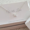 Sterling silver initial necklace online shop in South Africa
