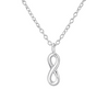 Ezra - 925 Sterling Silver Infinity Necklace