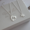 Sterling silver puzzle piece necklace, online store in SA