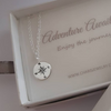 sterling silver compass necklace online in south africa