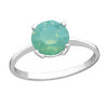 sterling silver swarovski pacific opal ring online shop in south africa